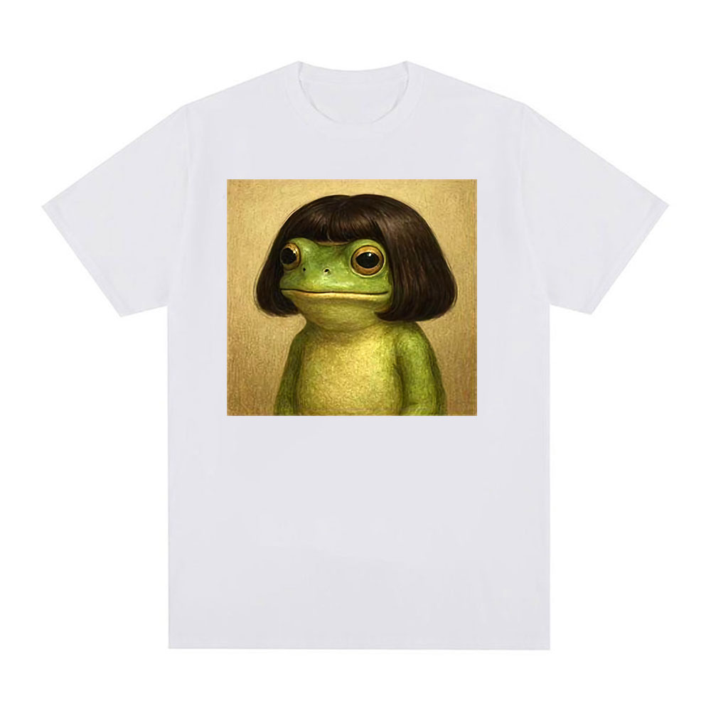 Kaos Meme Wajah Katak Lucu den - Men'S Fashion Haircuts ulasan dan harga