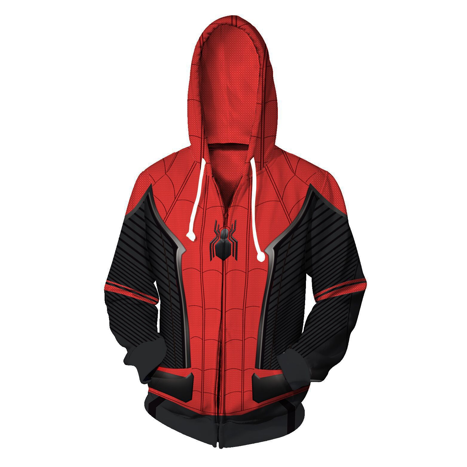 Jaket Hoodie Ritsleting Cetak  - Jacket Mens Fashion ulasan dan harga