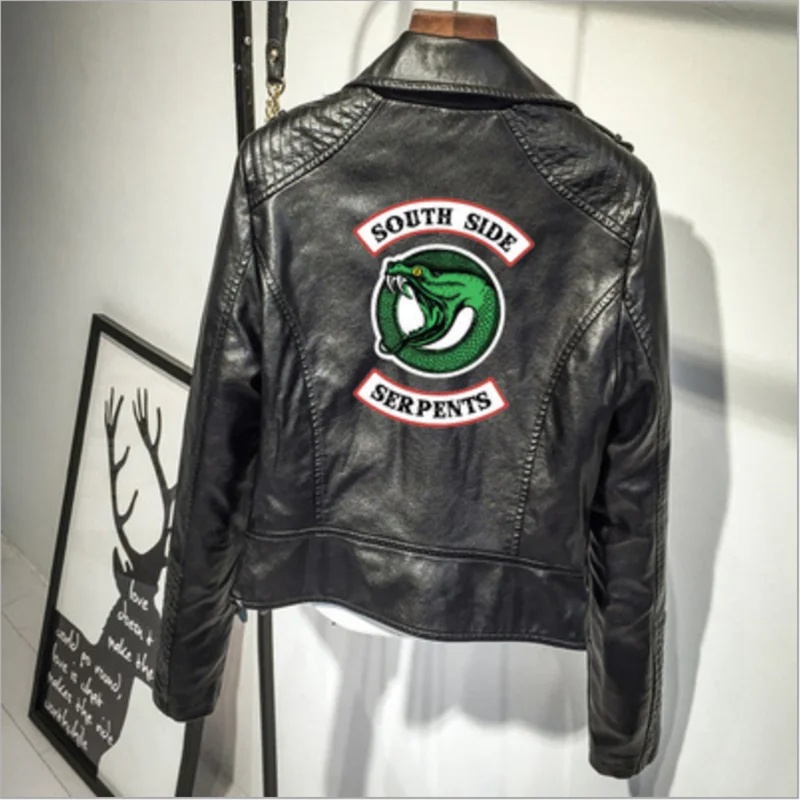 COSRiverdale Southside Serpent - Men'S Fashion Leather Jacket ulasan dan harga