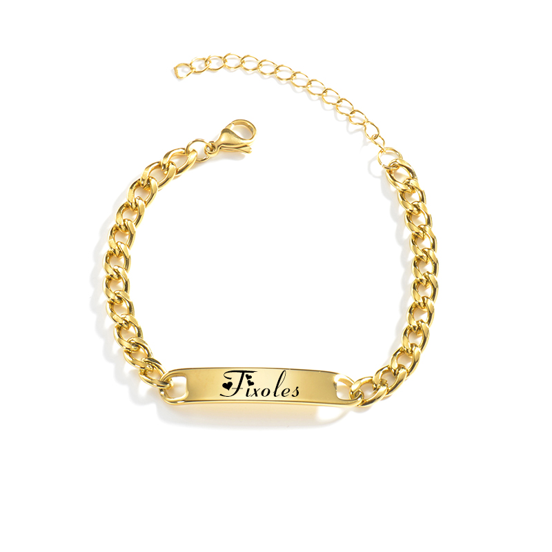 Kalung Nama Custom Goxijite de - Men'S Fashion Jewelry Bracelets ulasan dan harga