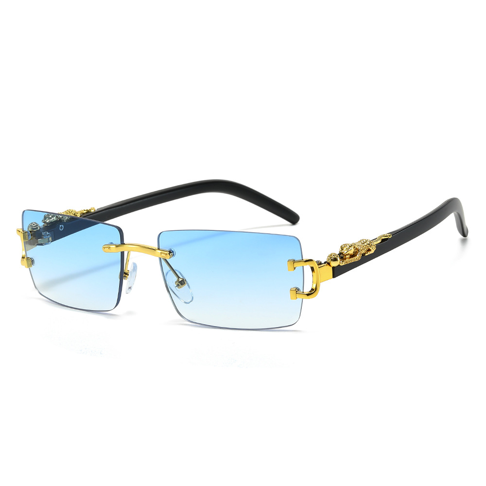 1 Buah Kacamata Hitam Tanpa Bi - Men'S Fashion Rimless Glasses ulasan dan harga