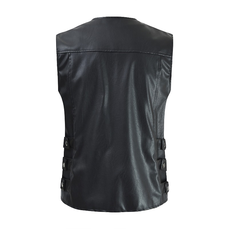 Jaket Kasual Pria Gaya Korea M - Men'S Fashion Leather Jacket ulasan dan harga