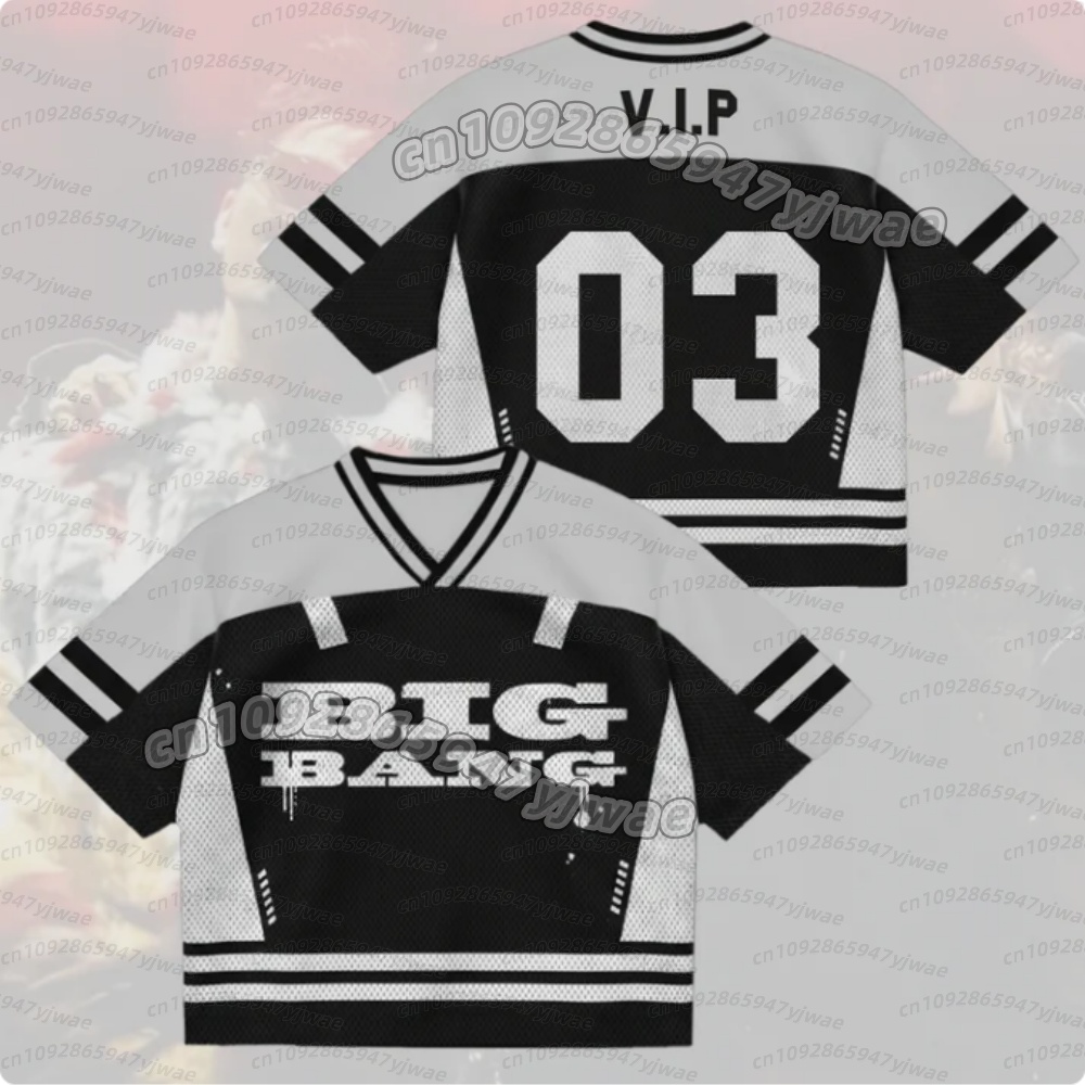 Kaos Jersey Jaring Campuran Bi - Men'S Fashion 2025 ulasan dan harga