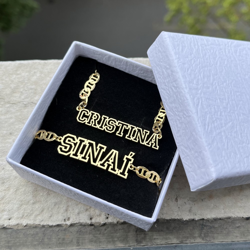 DUOYING kalung berongga nama k - Men'S Fashion Jewelry Bracelets ulasan dan harga