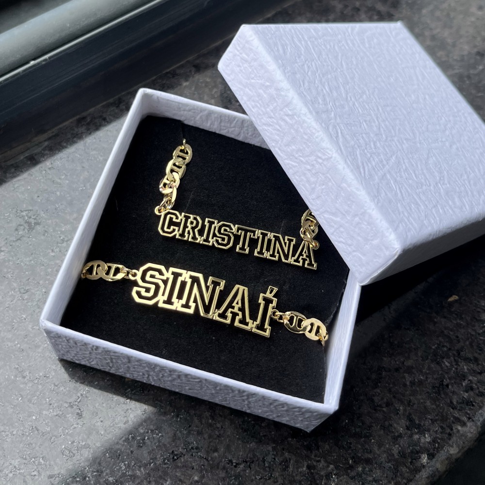 DUOYING kalung berongga nama k - Men'S Fashion Jewelry Bracelets ulasan dan harga
