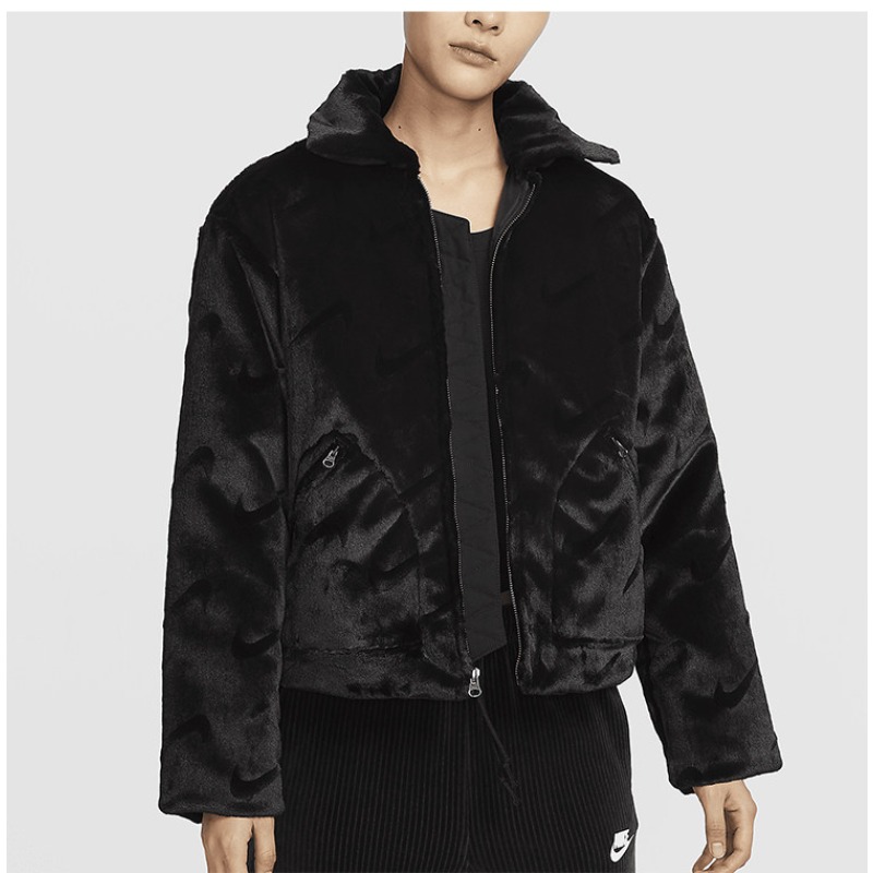 Jaket Bulu Sherpa Nike Musim S - Sherpa Jacket Fleece ulasan dan harga