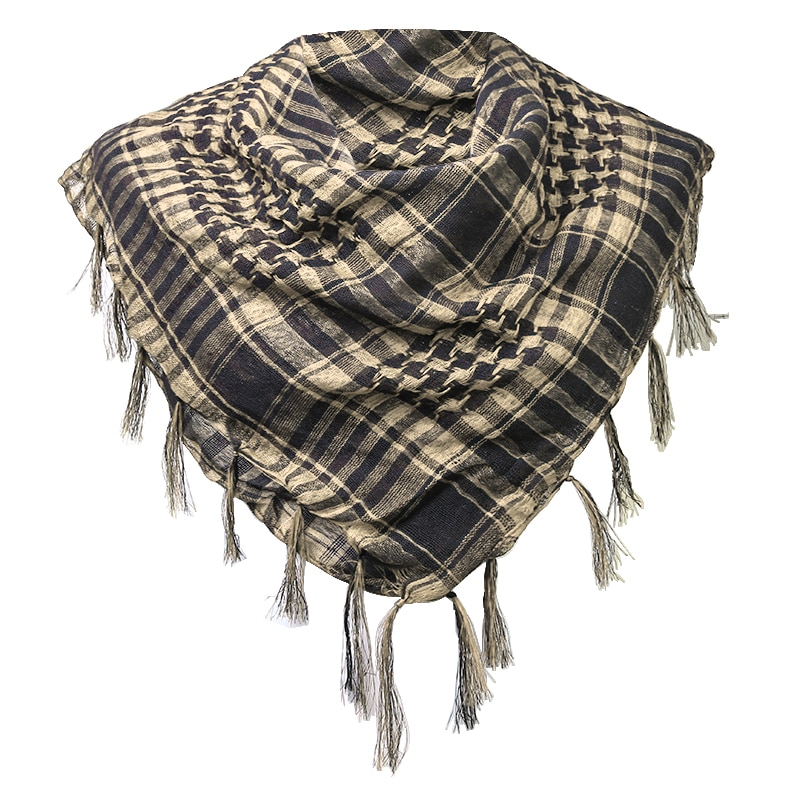 Syal Houndstooth Jilbab Kotak- - Men Fashion Elegant ulasan dan harga