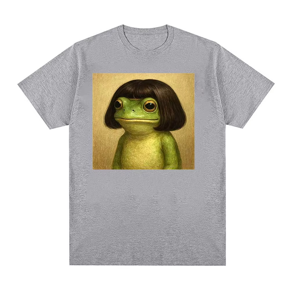 Kaos Meme Wajah Katak Lucu den - Men'S Fashion Haircuts ulasan dan harga