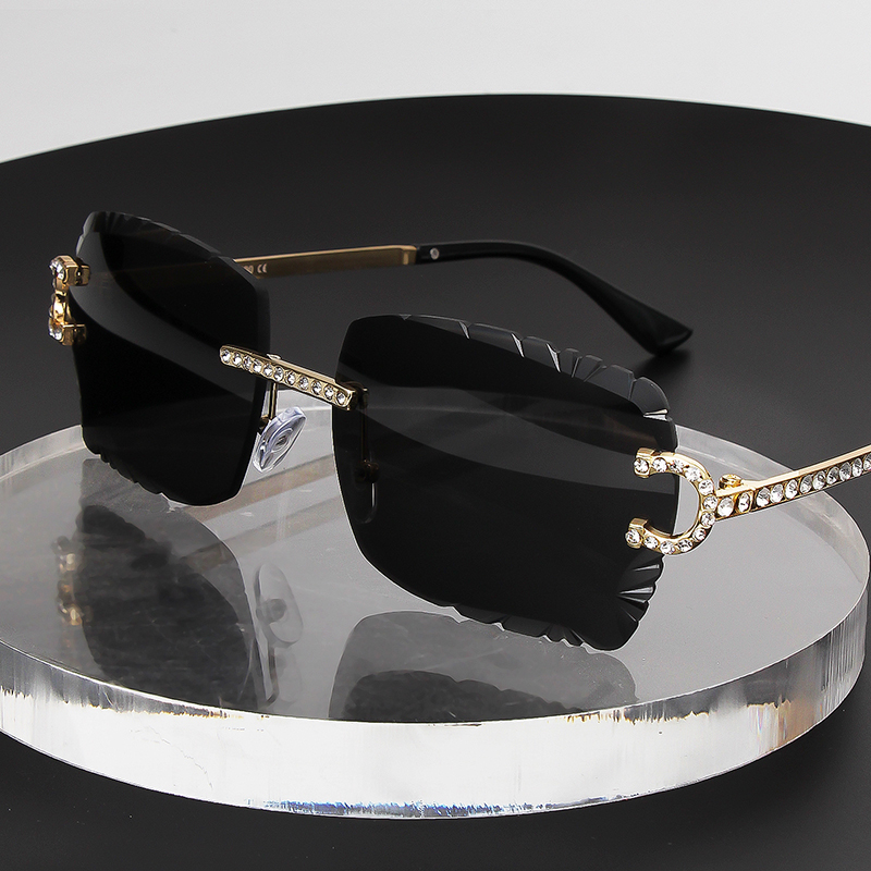 Kacamata Hitam Persegi Tanpa B - Men'S Fashion Rimless Glasses ulasan dan harga