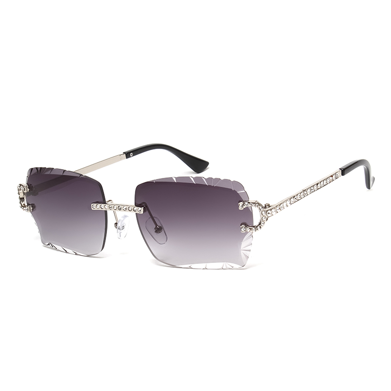 Kacamata Hitam Persegi Tanpa B - Men'S Fashion Rimless Glasses ulasan dan harga