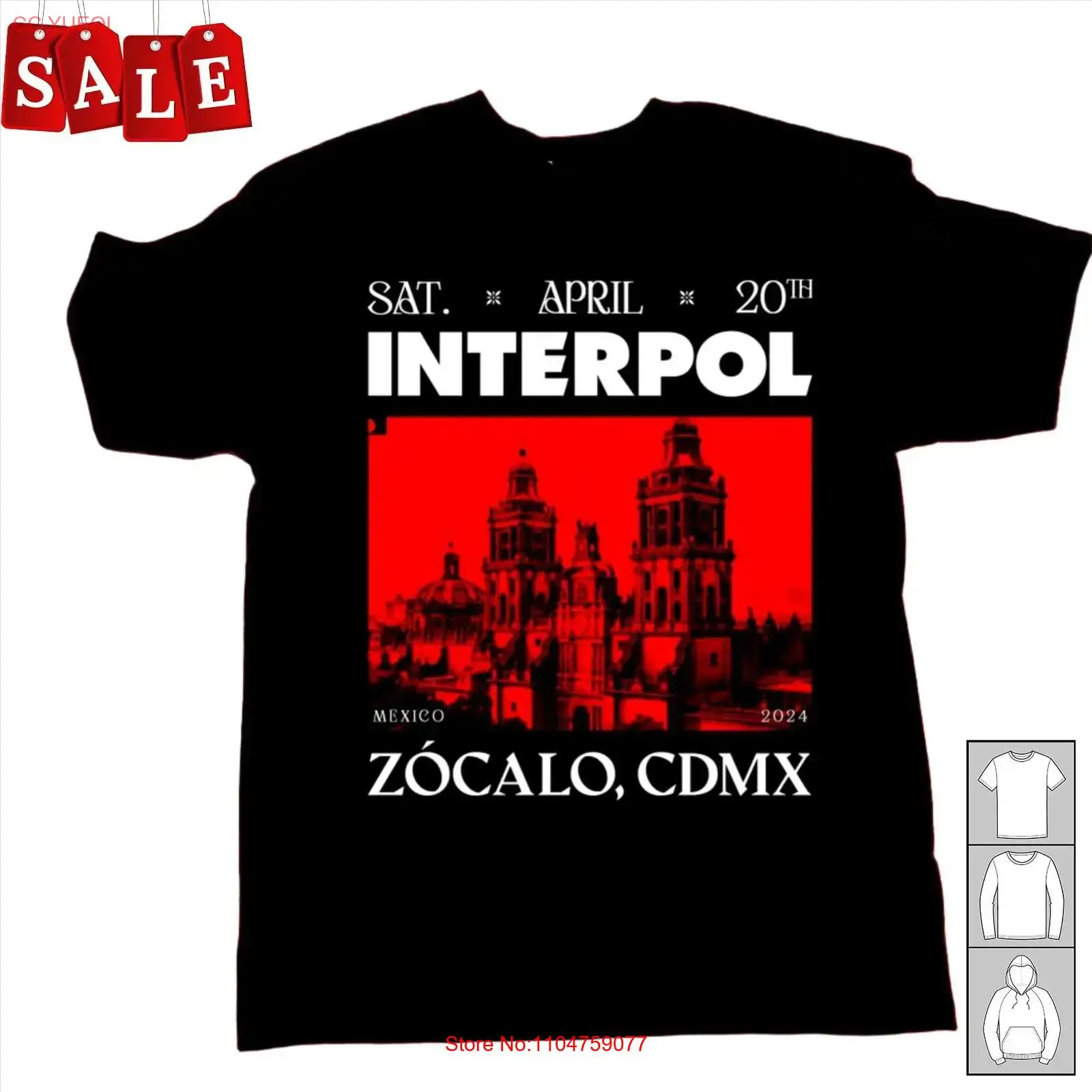 Kaos Interpol Mexico Zocalo Cd - Mens Fashion Mexico ulasan dan harga