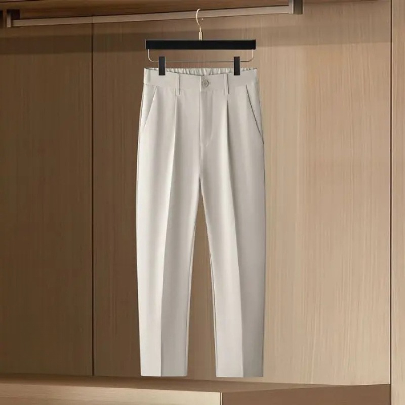 Celana Jas Slim Fit Pria Musim - Men'S Dress Pants Fashion ulasan dan harga