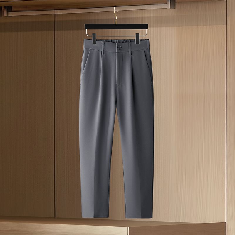 Celana Jas Slim Fit Pria Musim - Men'S Dress Pants Fashion ulasan dan harga