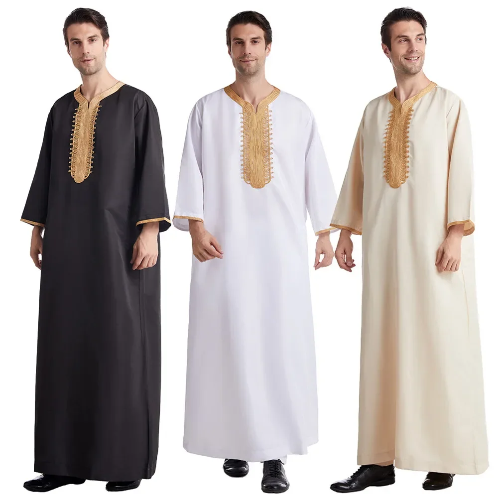 Jubah Thobe Untuk Pria Pakaian - Dubai Men'S Fashion ulasan dan harga