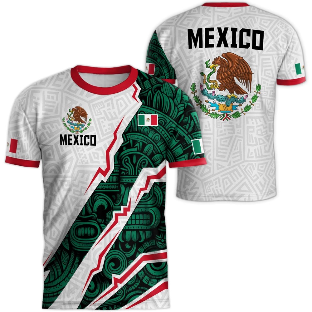 Kaos Oblong Pria Wanita Cetak  - Mens Fashion Mexico ulasan dan harga