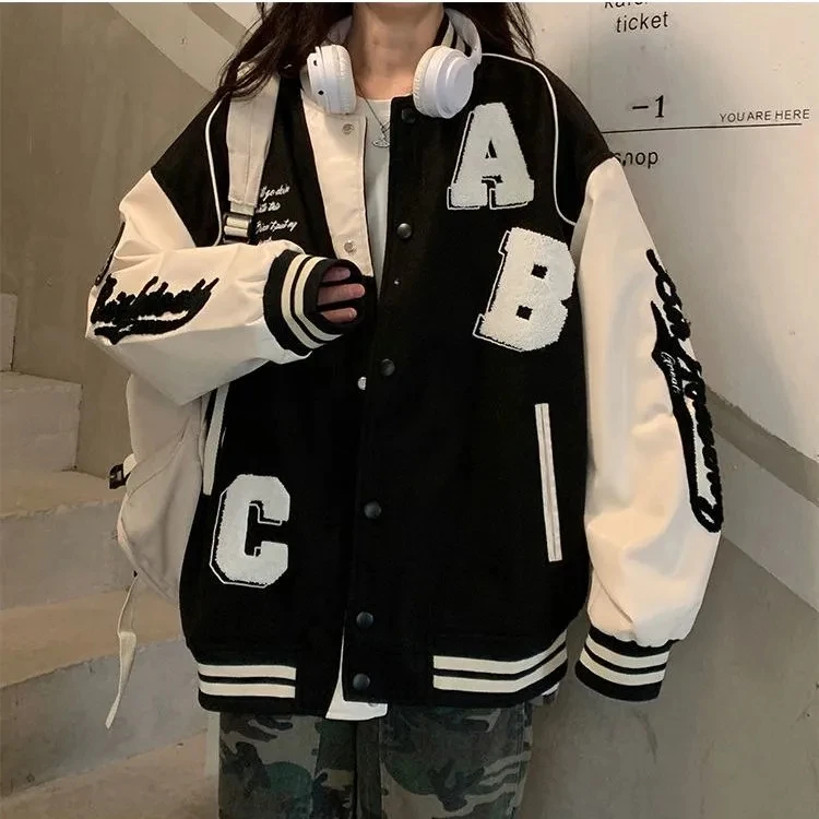 Jaket Bomber Wol Domba Y2k Pak - Varsity Jacket Letterman ulasan dan harga