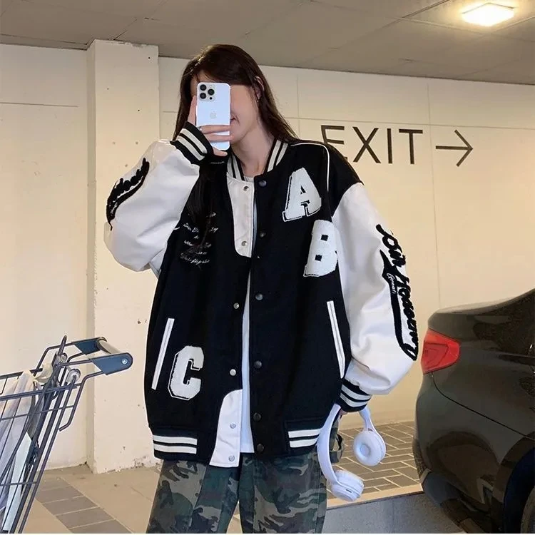 Jaket Bomber Wol Domba Y2k Pak - Varsity Jacket Letterman ulasan dan harga