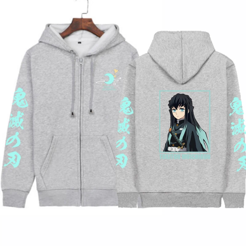CyAnime Demon Slayer Mens Zipp - Jacket Mens Fashion ulasan dan harga