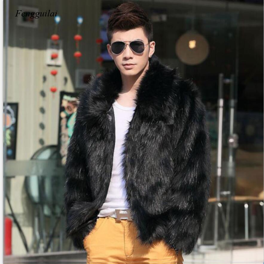 Jaket Homme Mantel Fashion Put - Men'S Fashion Leather Jacket ulasan dan harga