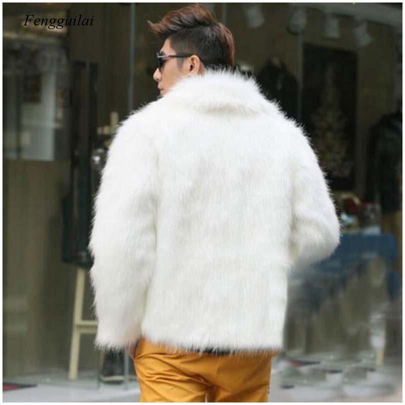 Jaket Homme Mantel Fashion Put - Men'S Fashion Leather Jacket ulasan dan harga