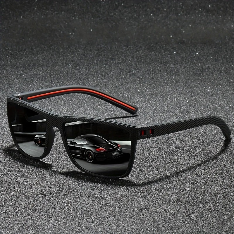 Kacamata Hitam Persegi Vintage - Men'S Fashion Old Money ulasan dan harga