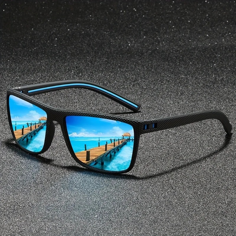 Kacamata Hitam Persegi Vintage - Men'S Fashion Old Money ulasan dan harga