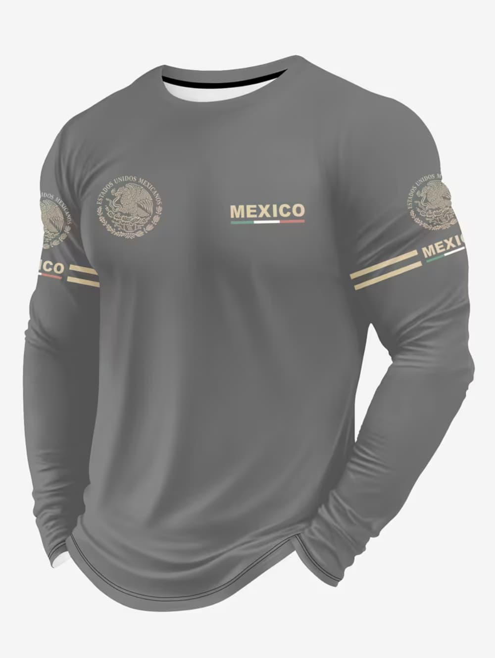 Kaus Gambar Elang Meksiko untu - Mens Fashion Mexico ulasan dan harga