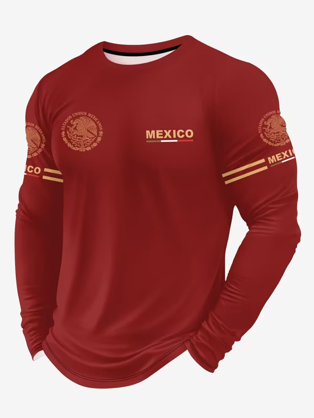 Kaus Gambar Elang Meksiko untu - Mens Fashion Mexico ulasan dan harga
