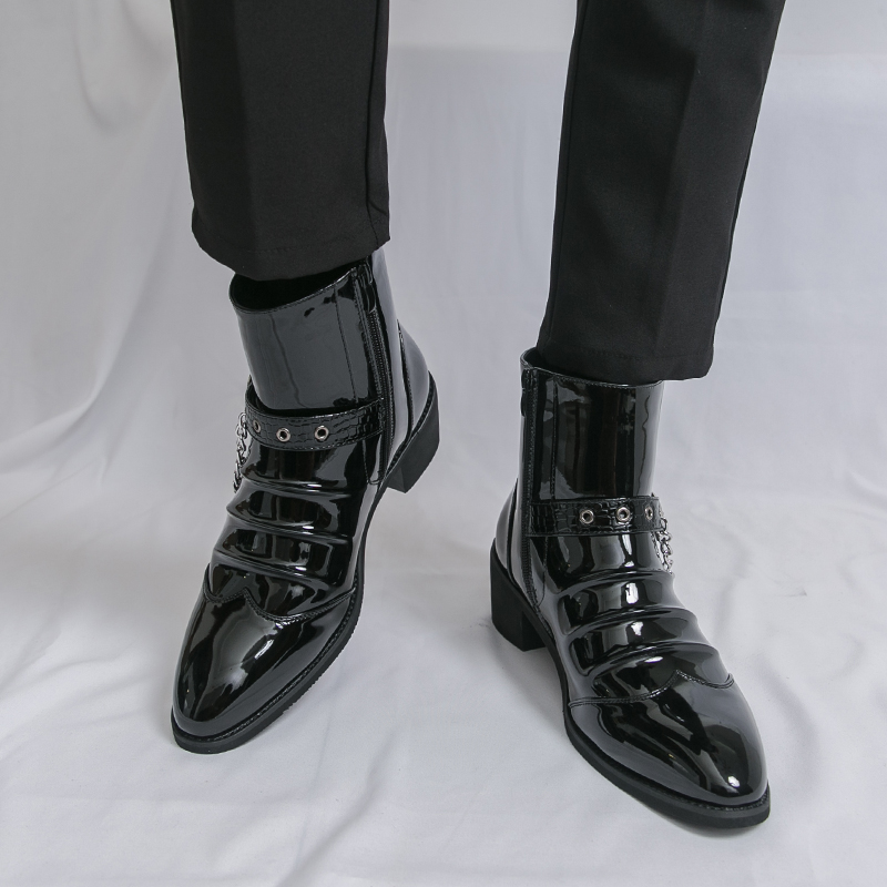 Sepatu Bot Kasual Pria High To - Men Fashion Elegant ulasan dan harga
