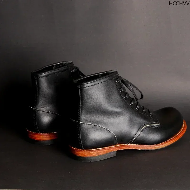 Vintage pria Goodyear bot kuli - Men'S Fashion Old Money ulasan dan harga