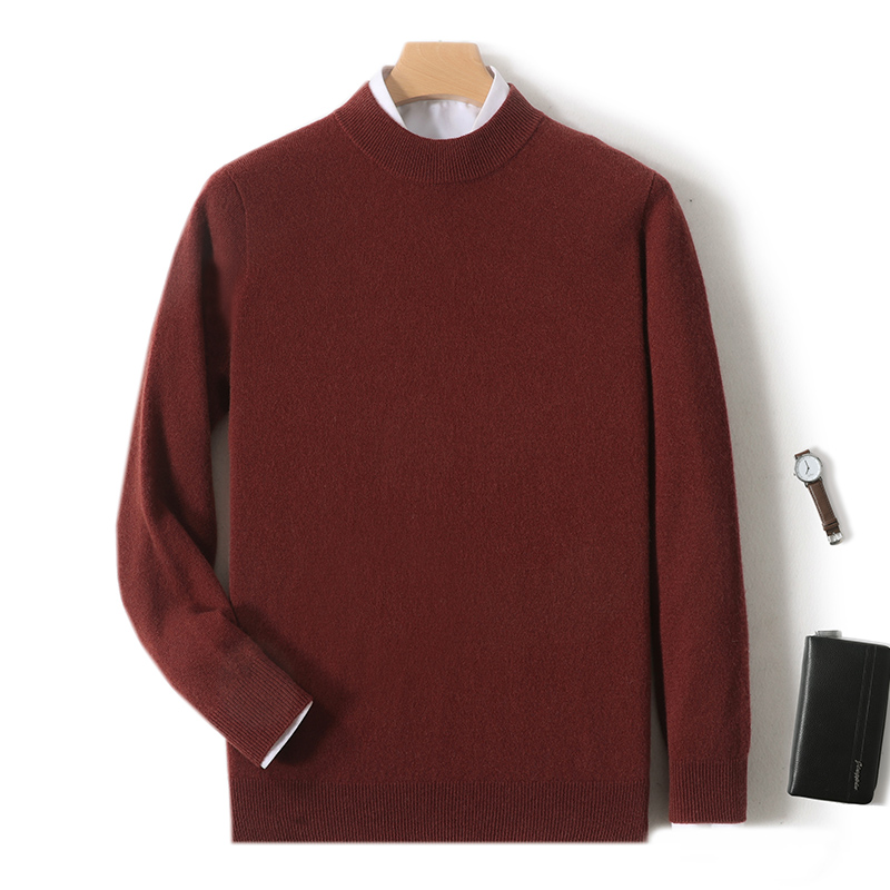 100% Wol Merino Murni Sweater  - Mens Fashion Jumpers ulasan dan harga