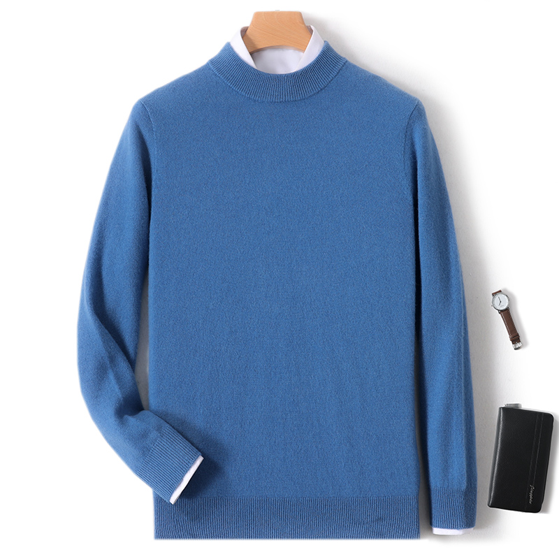 100% Wol Merino Murni Sweater  - Mens Fashion Jumpers ulasan dan harga