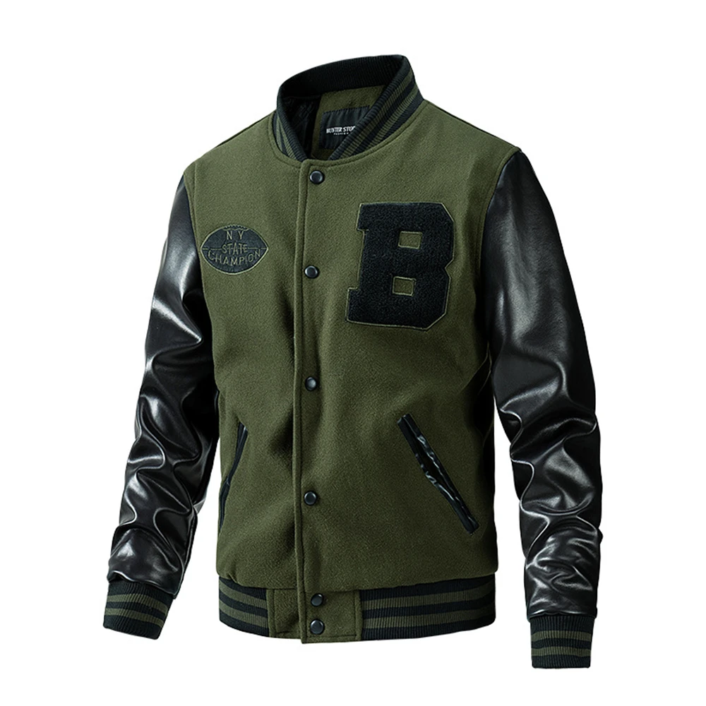 Jaket Varsity jaket tambal sul - Varsity Jacket Letterman ulasan dan harga