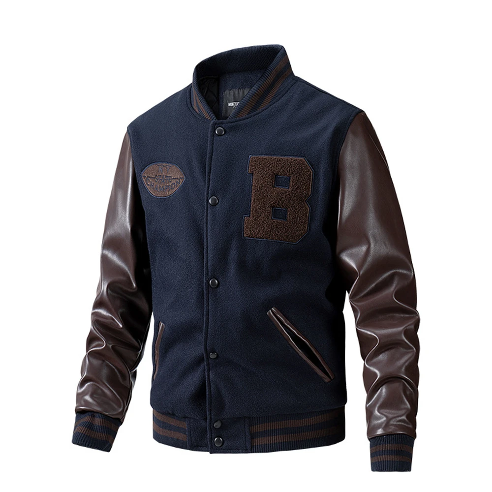 Jaket Varsity jaket tambal sul - Varsity Jacket Letterman ulasan dan harga