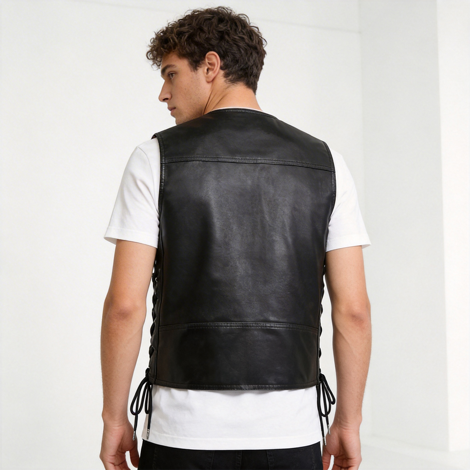 WOSAWE Rompi Pengendara Sepeda - Men'S Fashion Leather Jacket ulasan dan harga