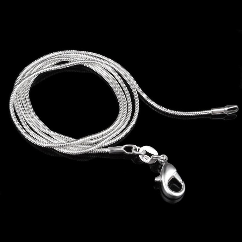 Kalung Rantai Ular Berlapis Pe - Men Fashion Elegant ulasan dan harga