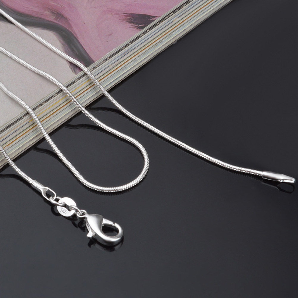 Kalung Rantai Ular Berlapis Pe - Men Fashion Elegant ulasan dan harga