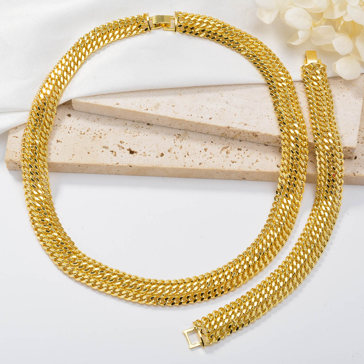 Gelang rantai modis pria wanit - Dubai Men'S Fashion ulasan dan harga