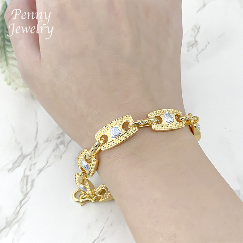 Set Perhiasan Kalung dan Gelan - Dubai Men'S Fashion ulasan dan harga